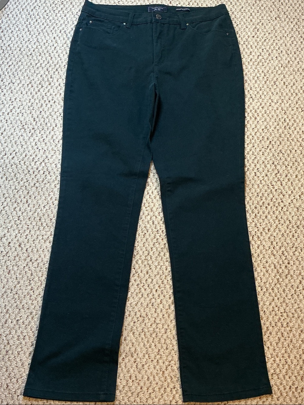 Charter Club Lexington Straight Jeans. Size 10